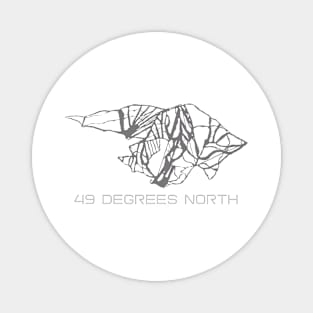 49 Degrees North Resort 3D Magnet